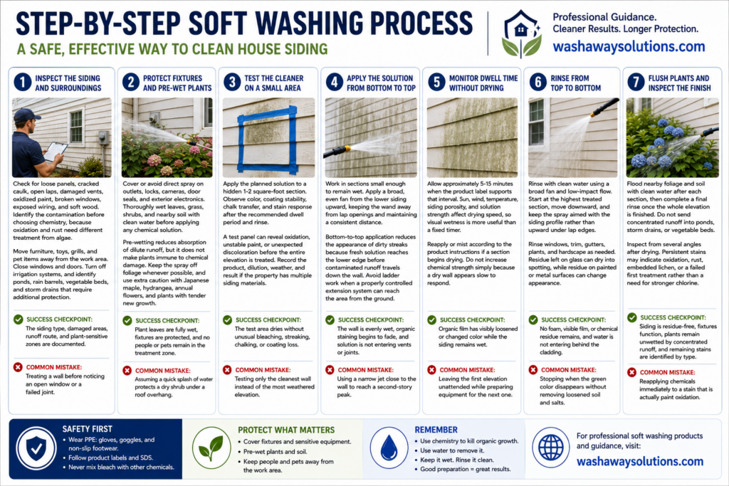 How Do You Soft Wash House Siding