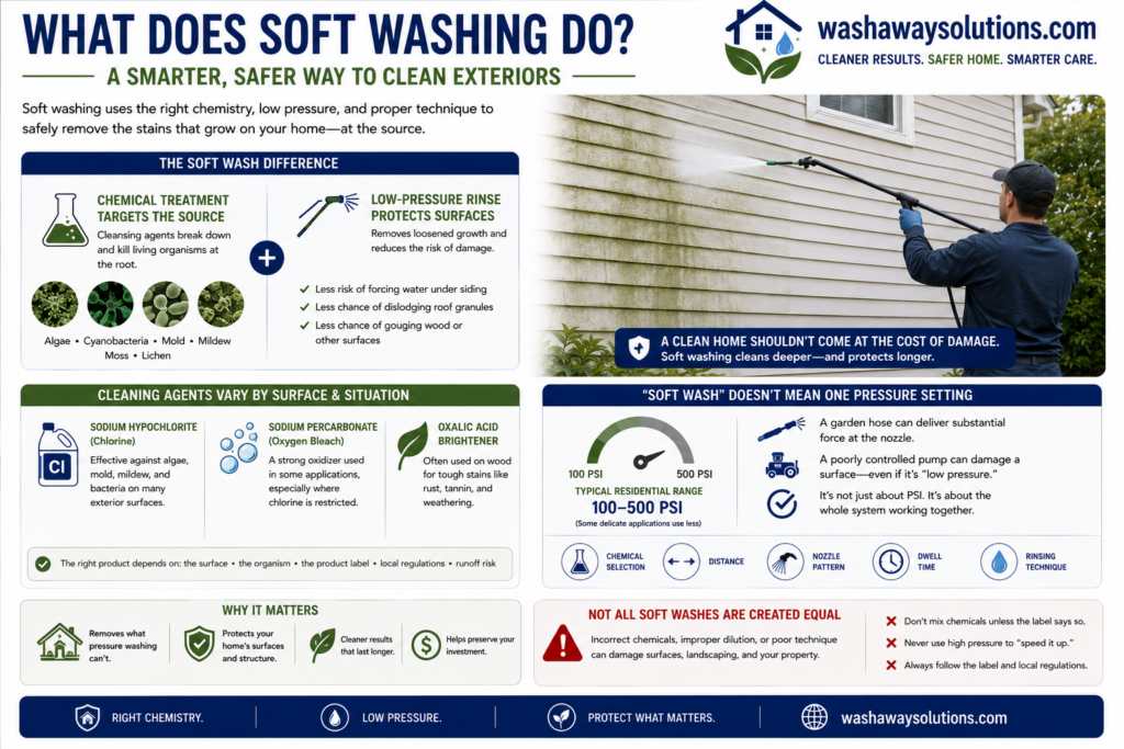 What Does Soft Washing Do