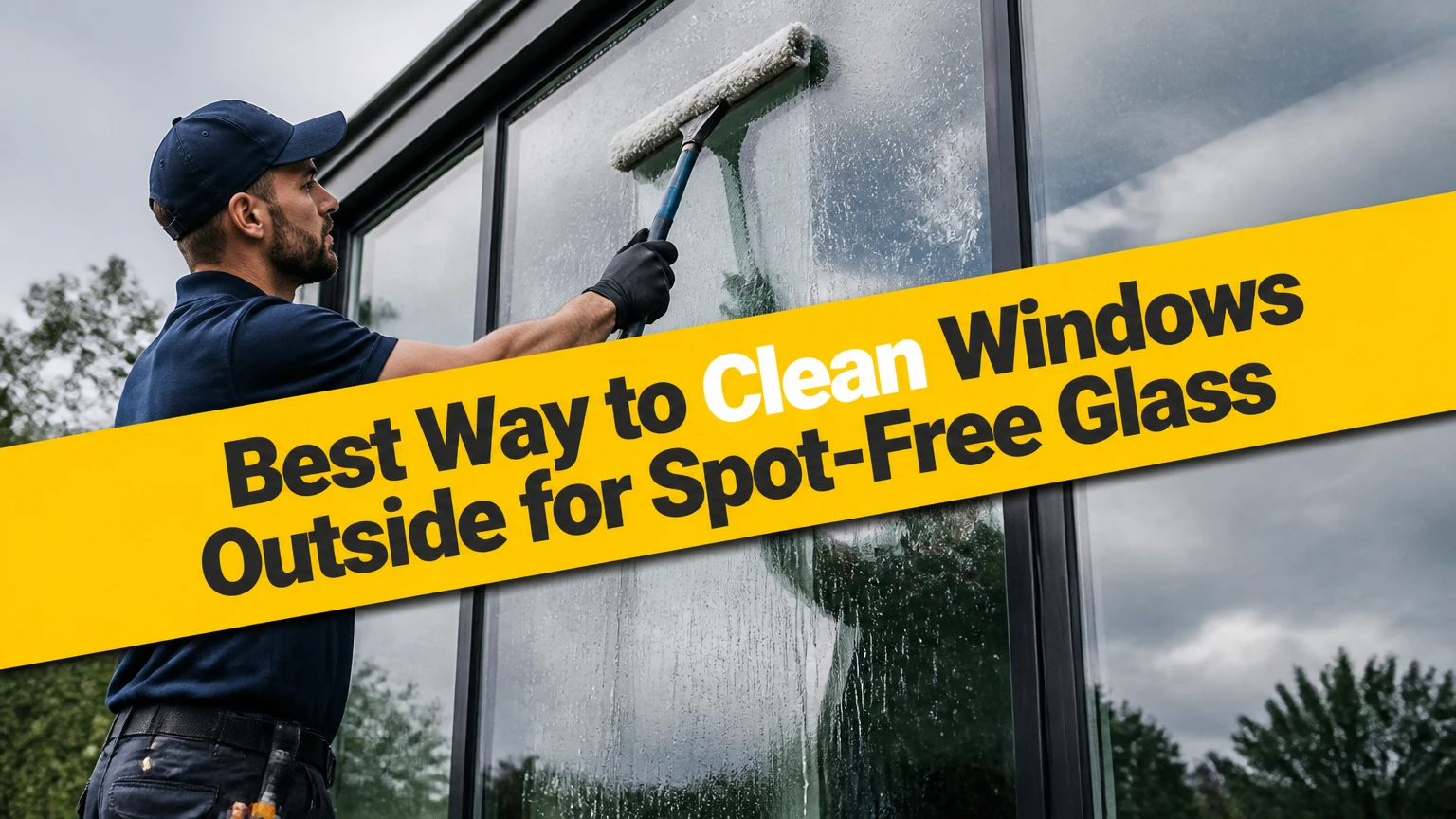 Best Way to Clean Windows Outside for Spot-Free Glass