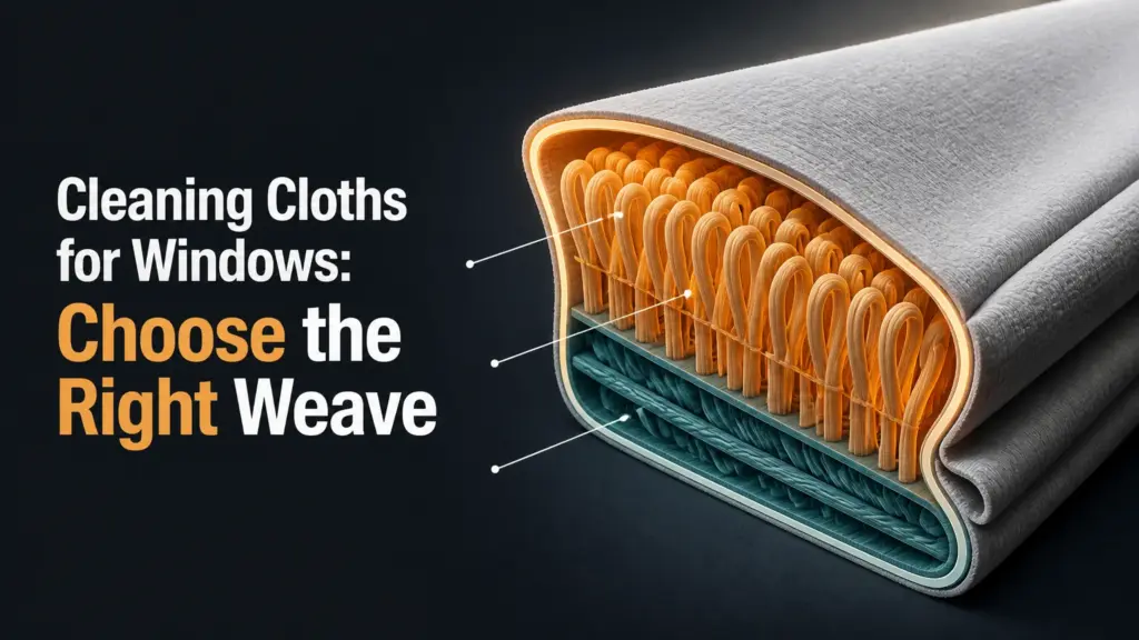 Cleaning Cloths for Windows: Choose the Right Weave