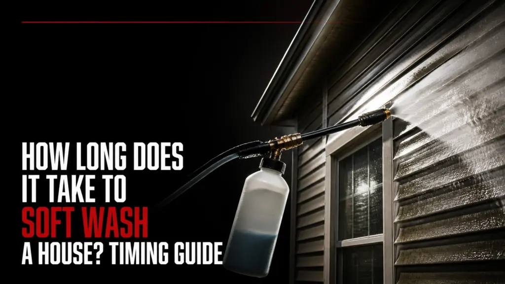 How Long Does It Take to Soft Wash a House? Timing Guide