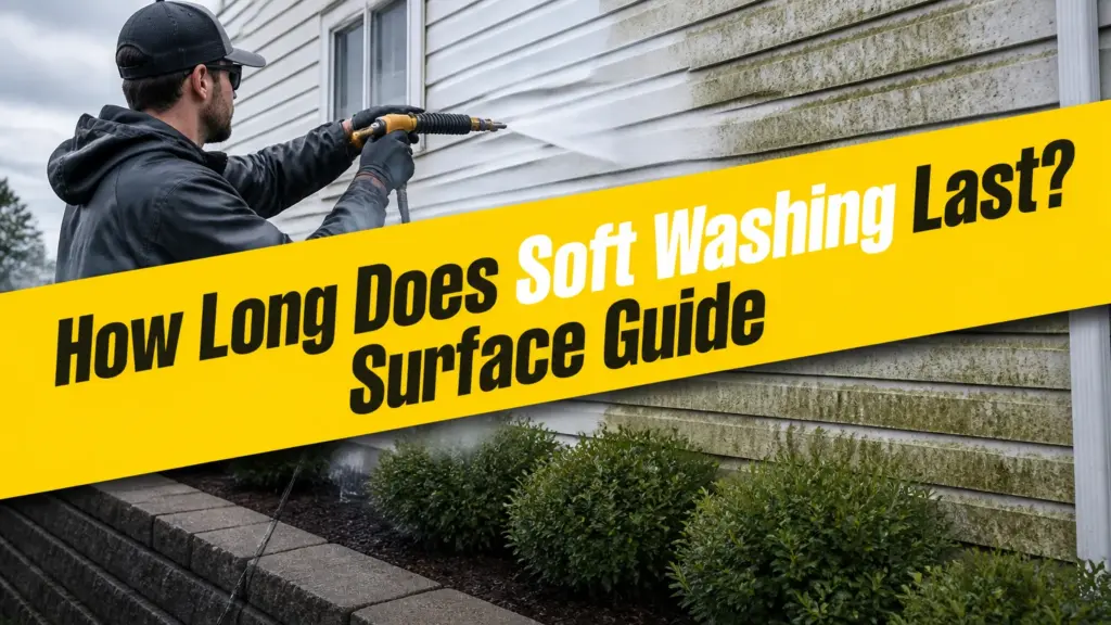 How Long Does Soft Washing Last? Surface Guide