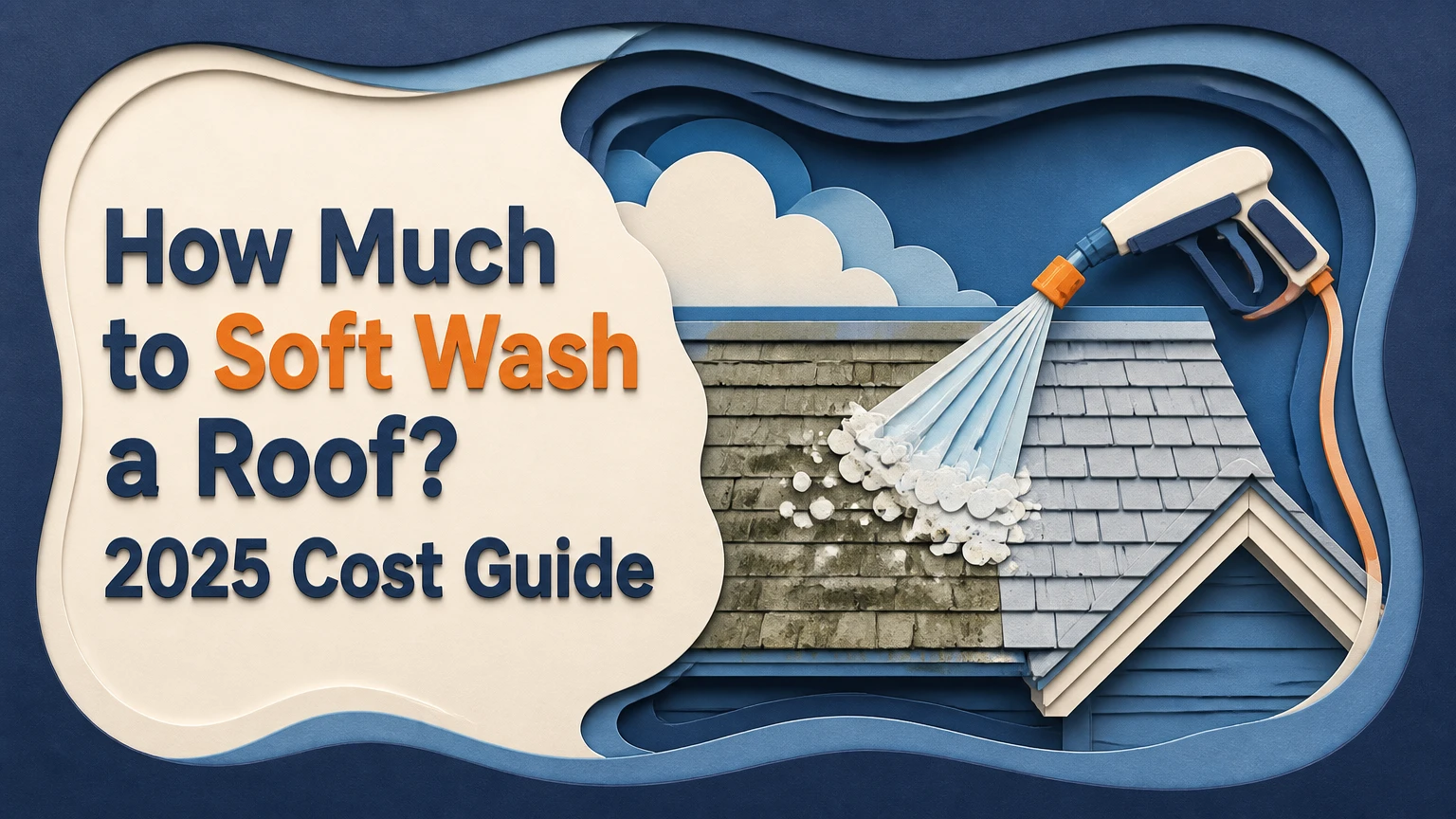 How Much to Soft Wash a Roof? 2025 Cost Guide