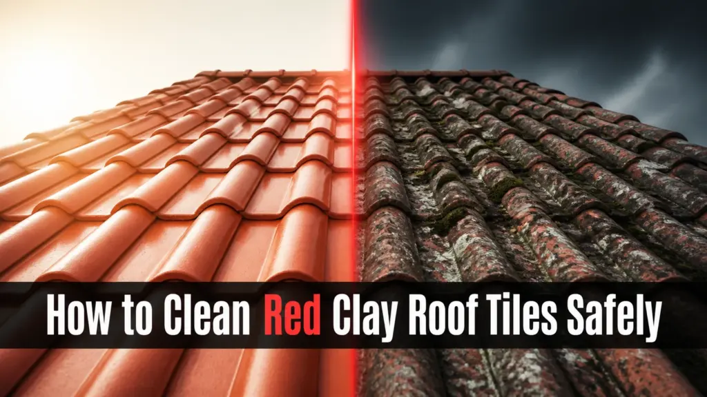 How to Clean Red Clay Roof Tiles Safely