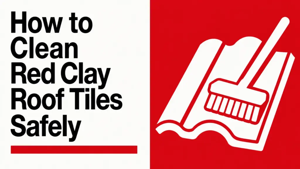 How to Clean Red Clay Roof Tiles Safely