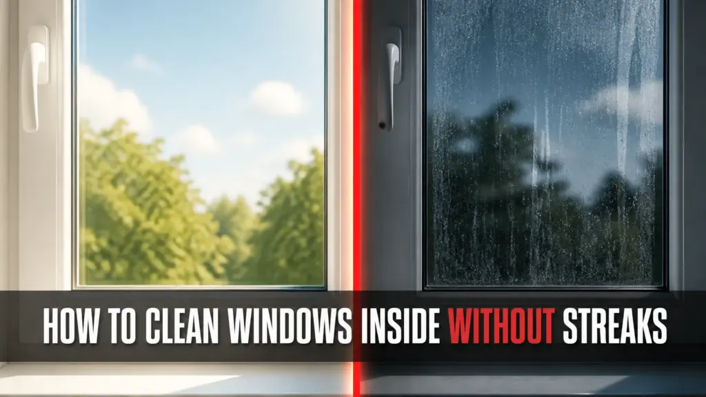 How to Clean Windows Inside Without Streaks