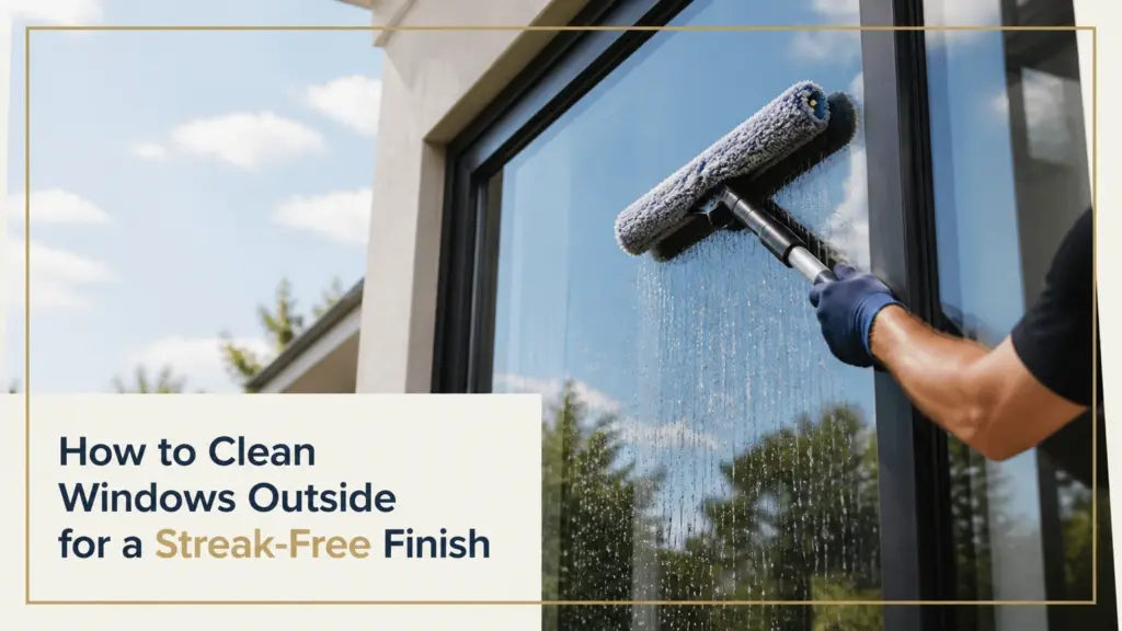 How to Clean Windows Outside for a Streak-Free Finish