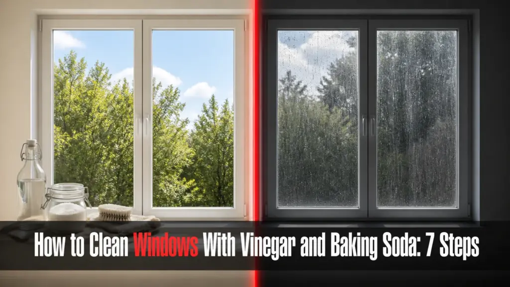 How to Clean Windows With Vinegar and Baking Soda: 7 Steps