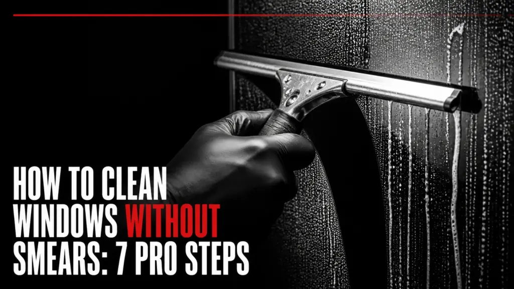 How to Clean Windows Without Smears: 7 Pro Steps