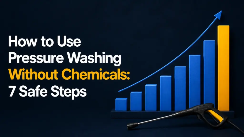 How to Use Pressure Washing Without Chemicals: 7 Safe Steps