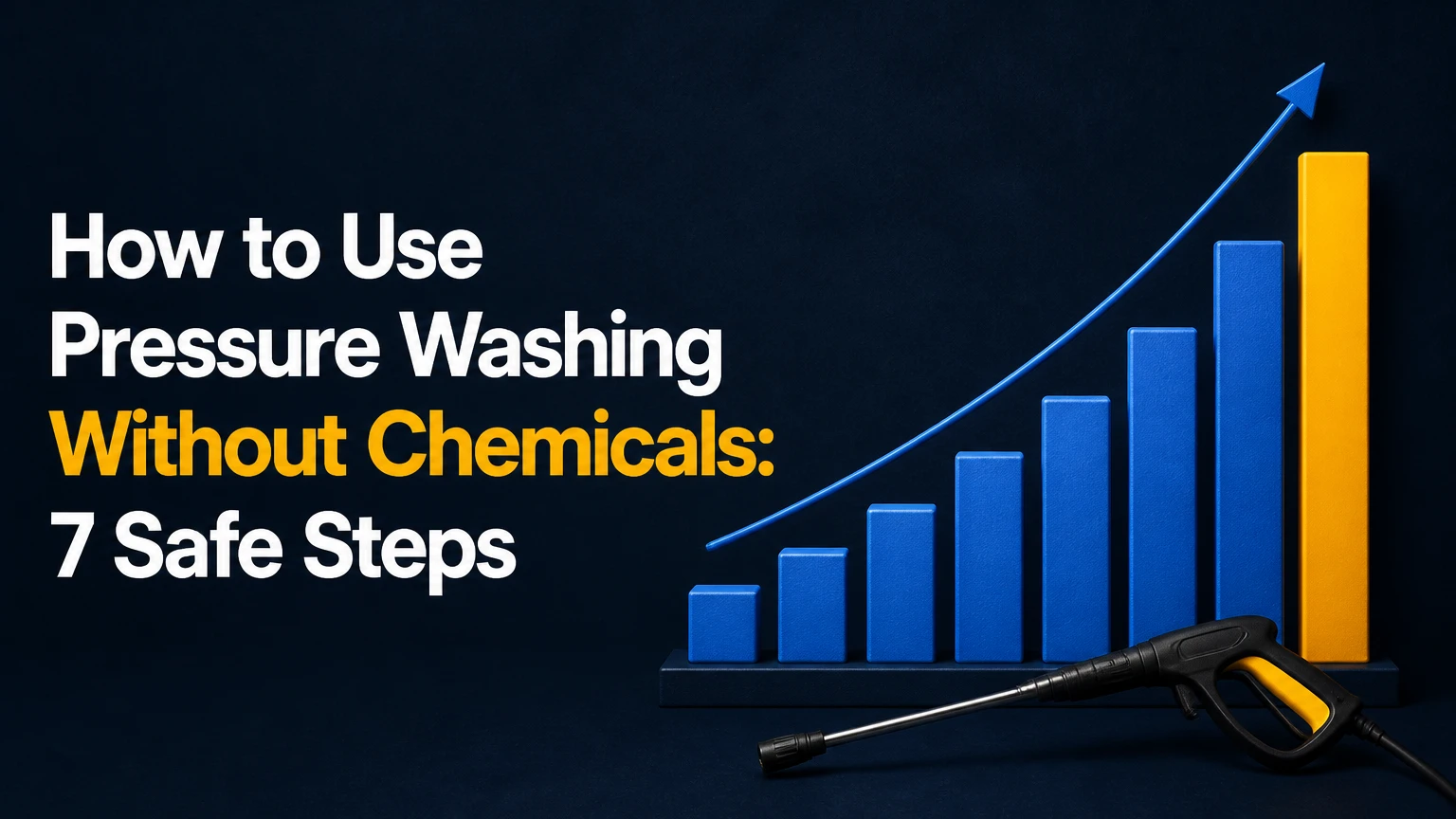 How to Use Pressure Washing Without Chemicals: 7 Safe Steps