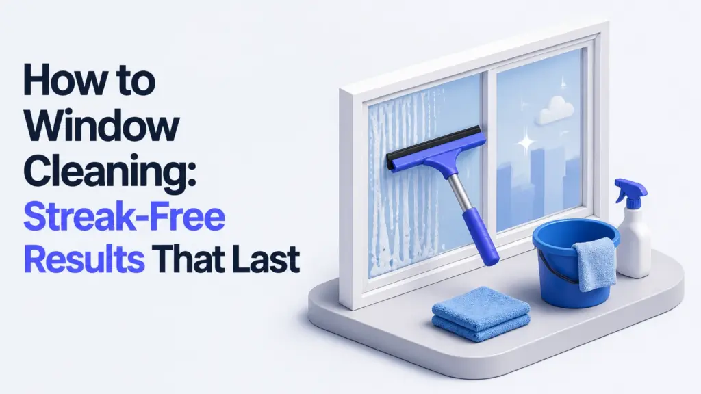 How to Window Cleaning: Streak-Free Results That Last