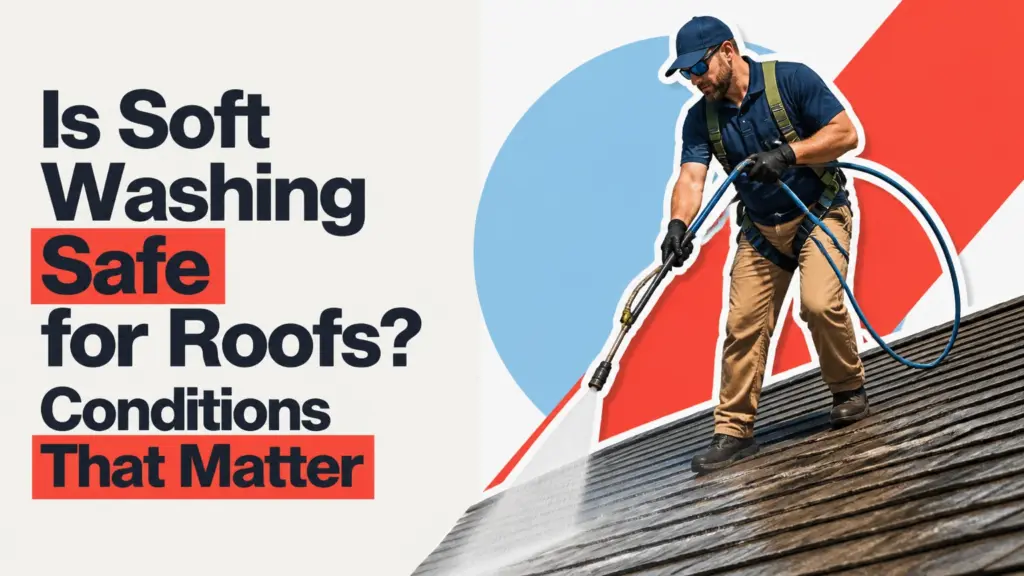 Is Soft Washing Safe for Roofs? Conditions That Matter