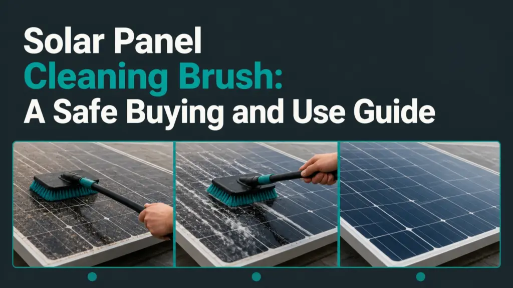 Solar Panel Cleaning Brush: A Safe Buying and Use Guide