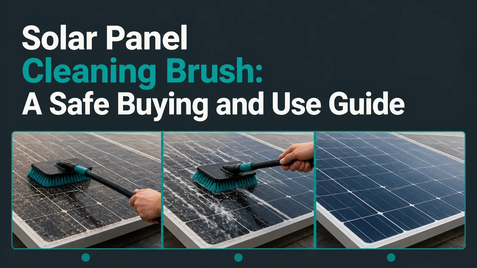 Solar Panel Cleaning Brush: A Safe Buying and Use Guide