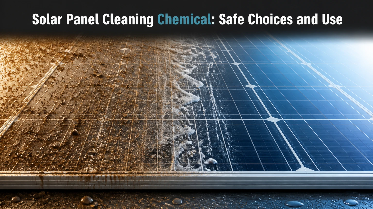 Solar Panel Cleaning Chemical: Safe Choices and Use