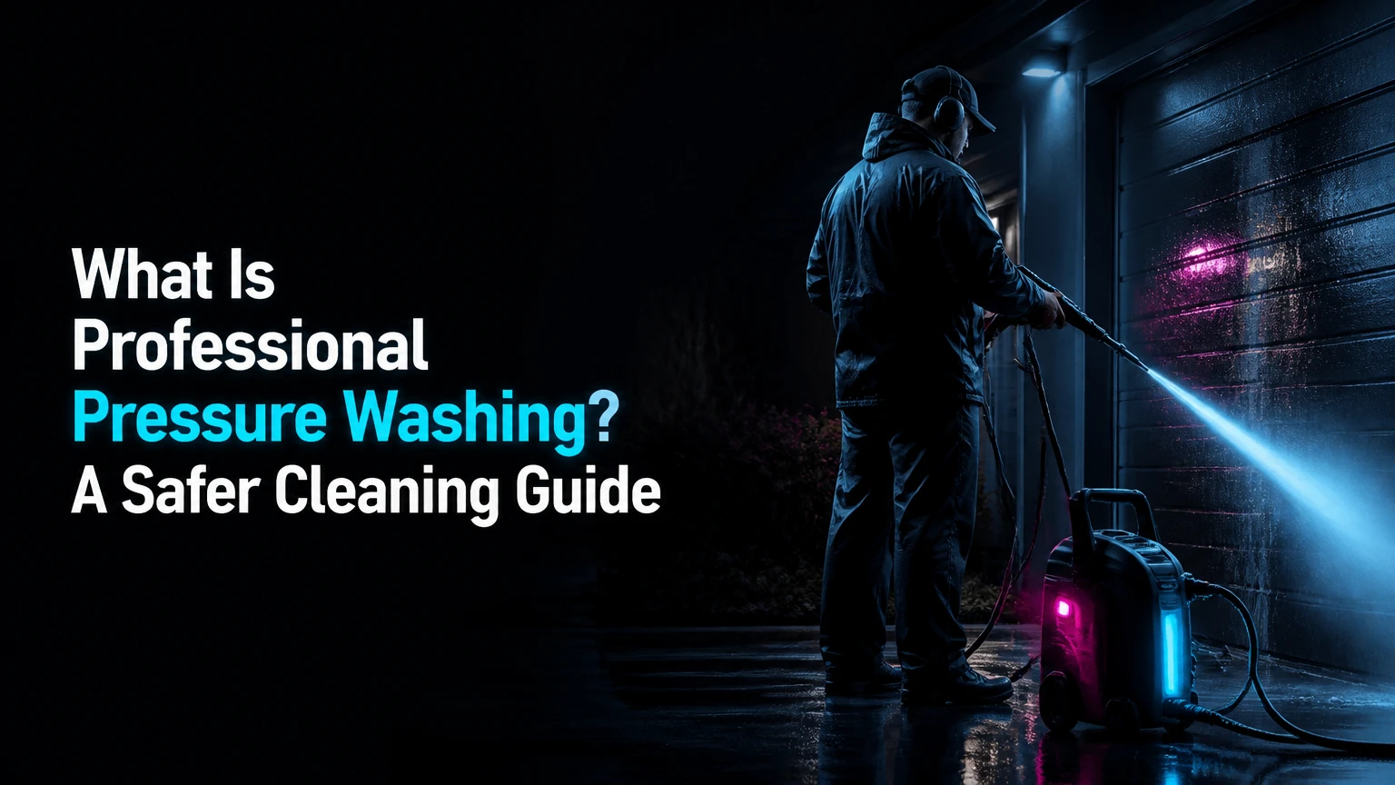 What Is Professional Pressure Washing? A Safer Cleaning Guide