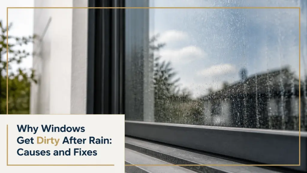 why windows get dirty after rain