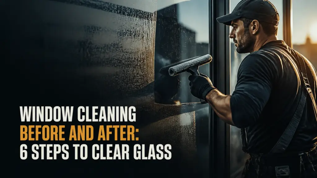 Window Cleaning Before and After: 6 Steps to Clear Glass