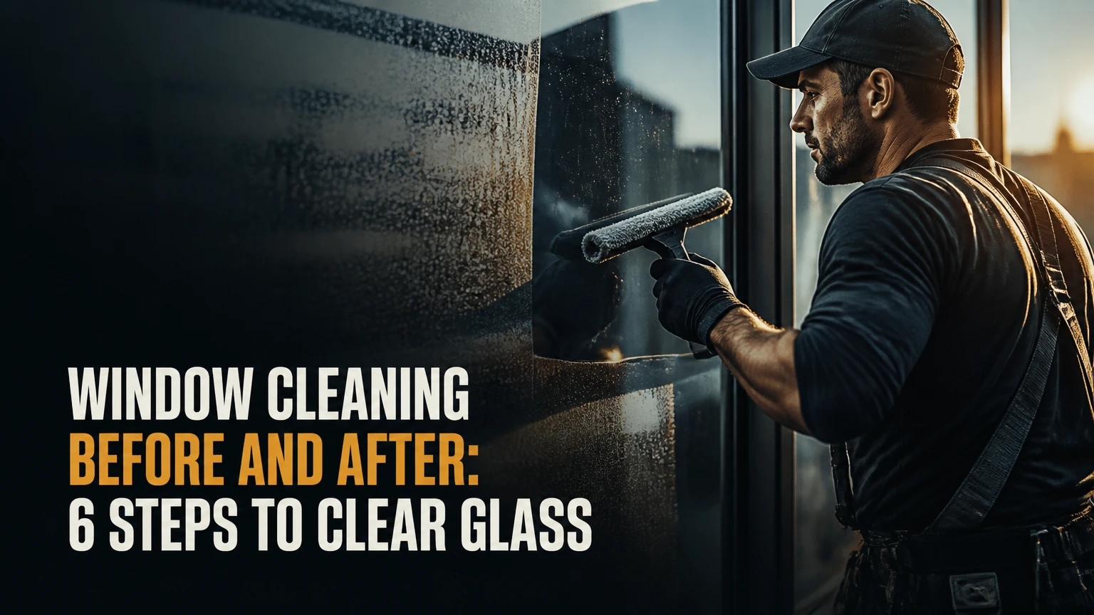 Window Cleaning Before and After: 6 Steps to Clear Glass