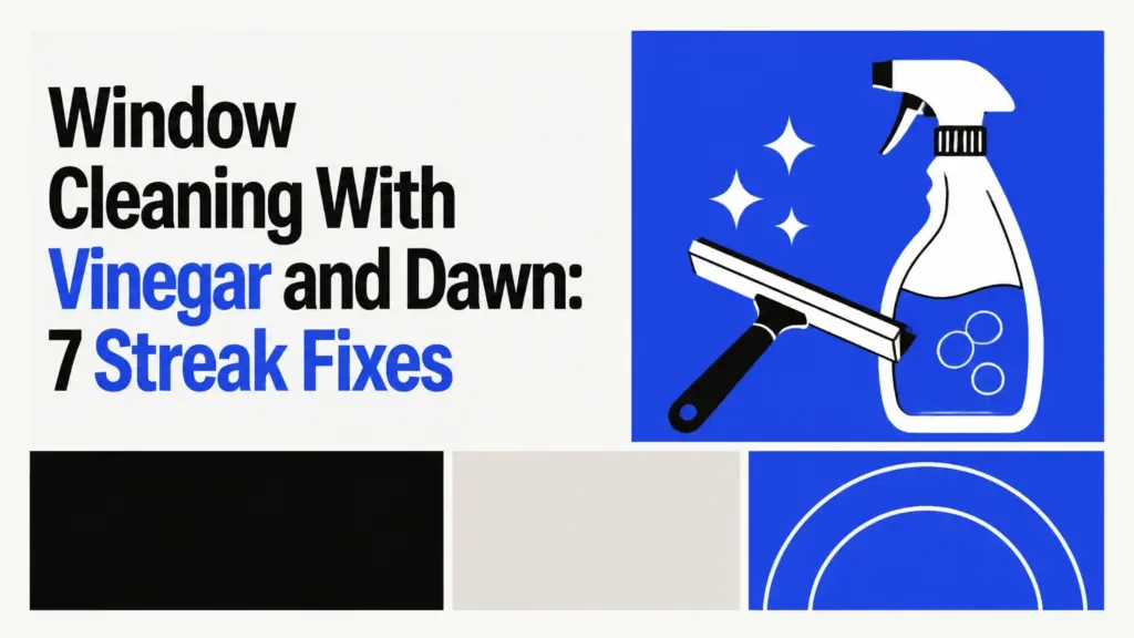 Window Cleaning With Vinegar and Dawn: 7 Streak Fixes