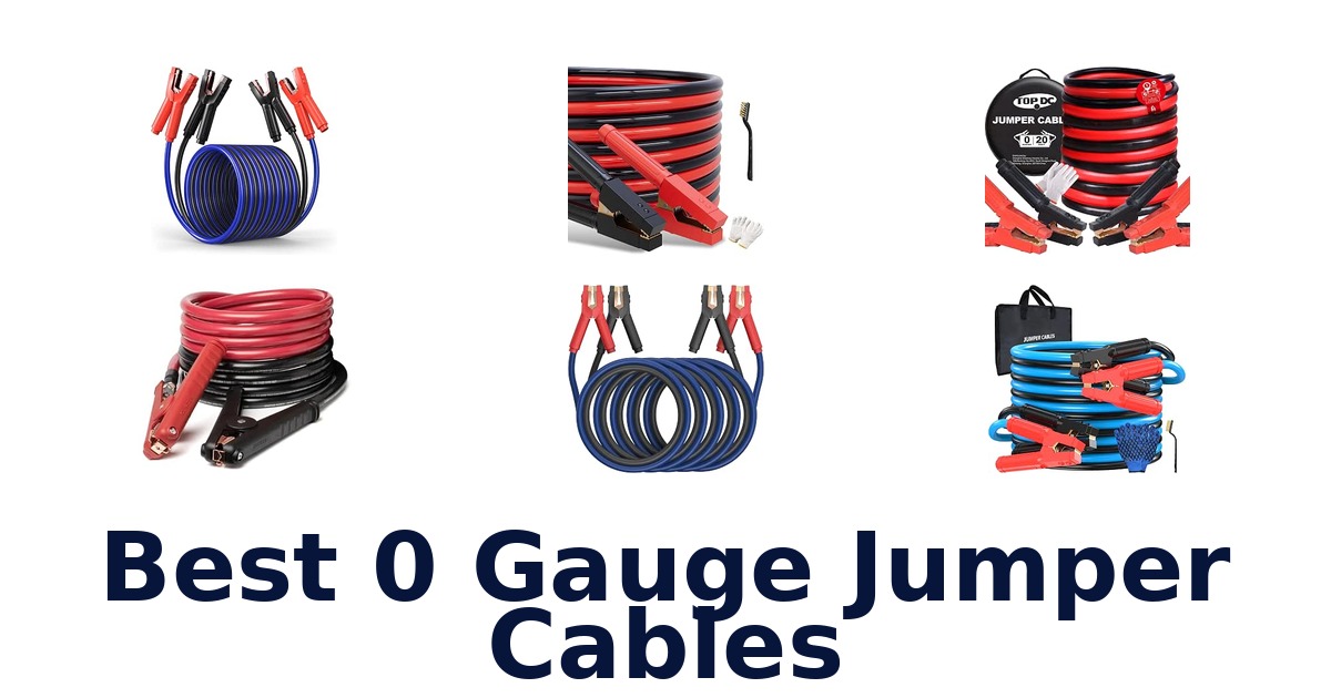 Best 0 Gauge Jumper Cables