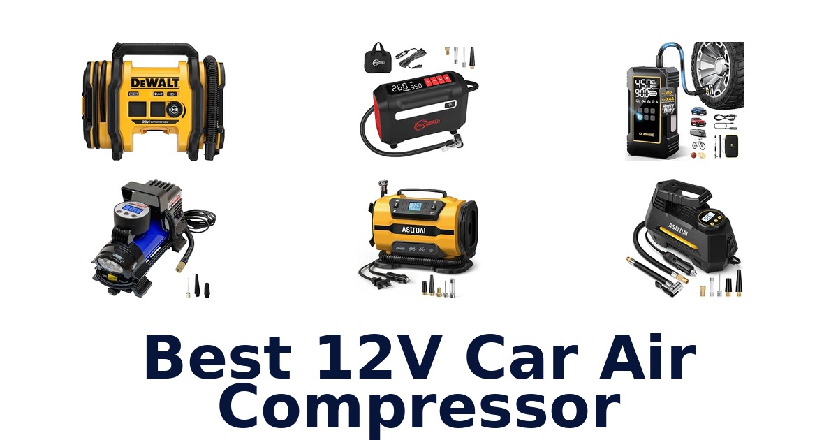 Best 12V Car Air Compressor