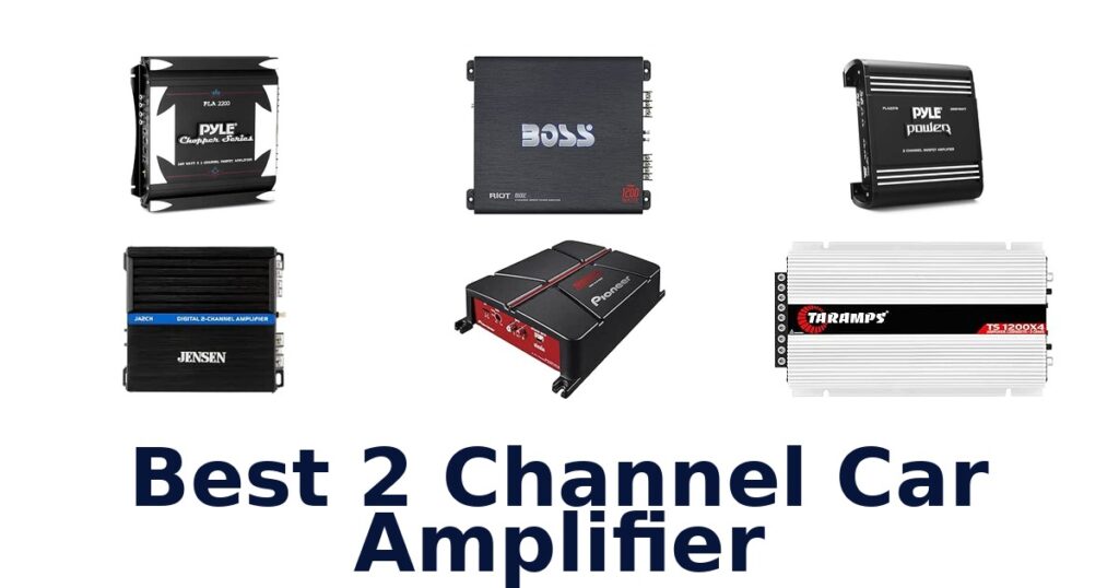 Best 2 Channel Car Amplifier