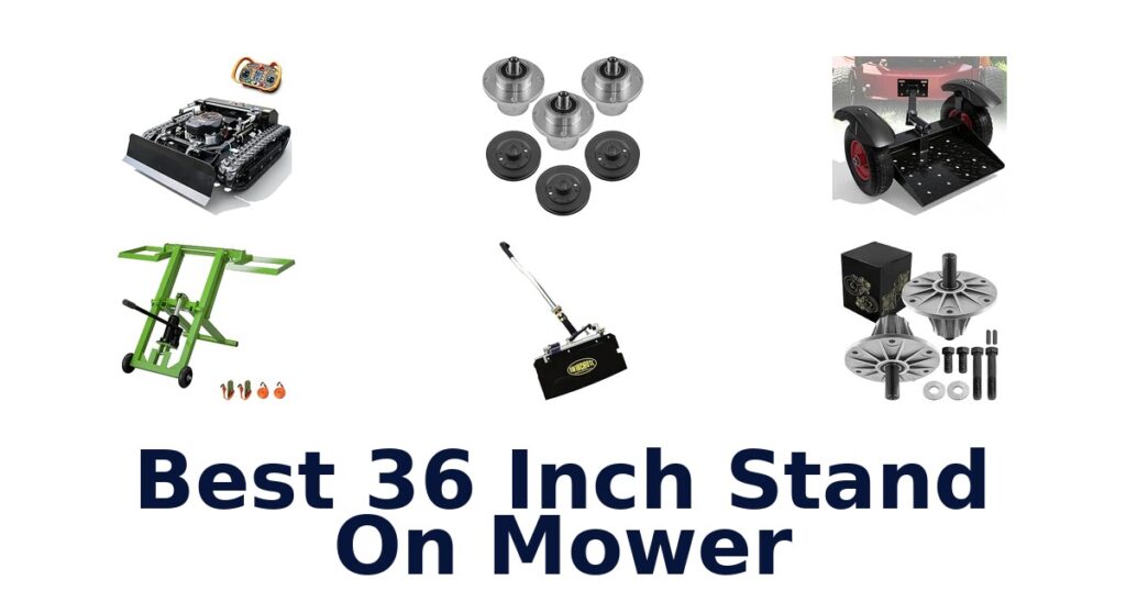 Best 36 Inch Stand On Mower