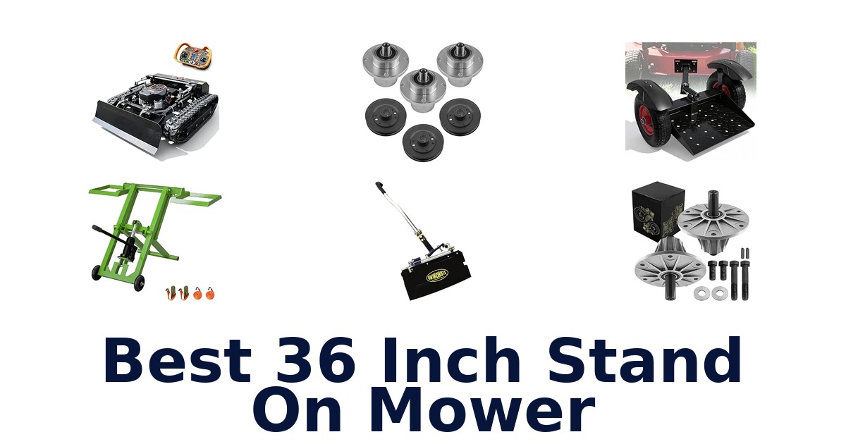 Best 36 Inch Stand On Mower