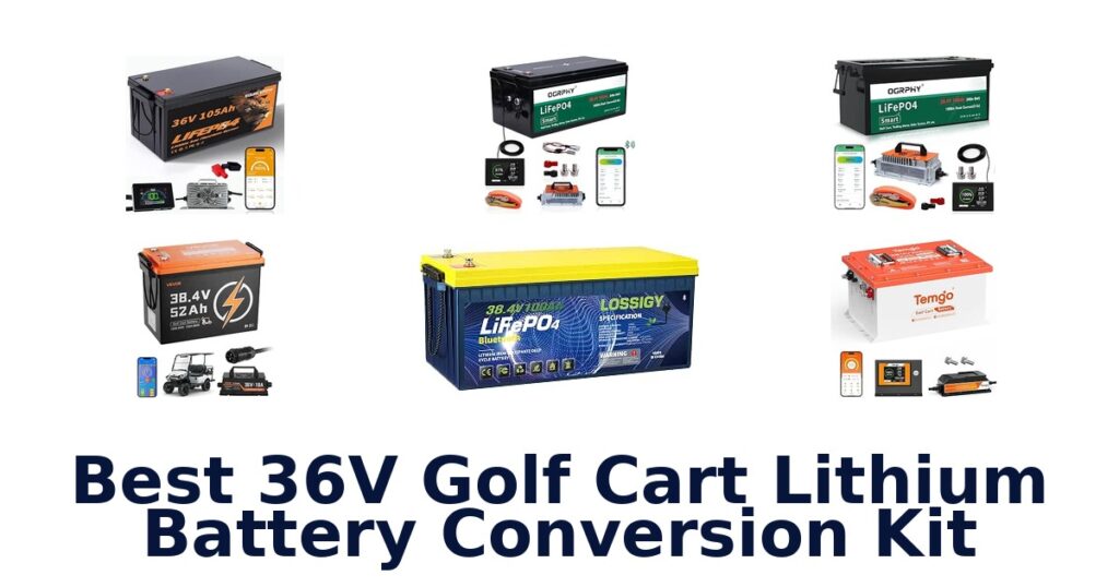 Best 36V Golf Cart Lithium Battery Conversion Kit