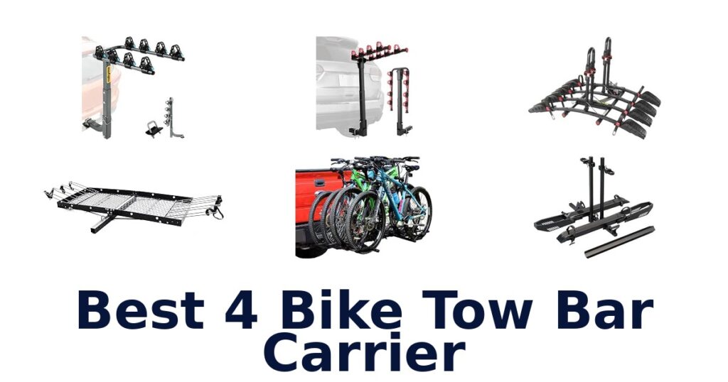Best 4 Bike Tow Bar Carrier
