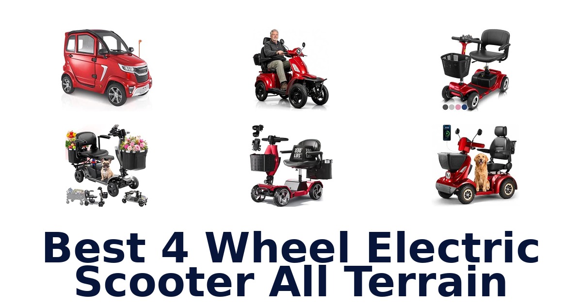 Best 4 Wheel Electric Scooter All Terrain
