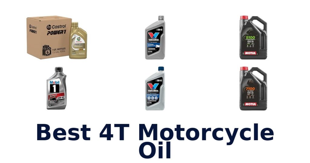 Best 4T Motorcycle Oil