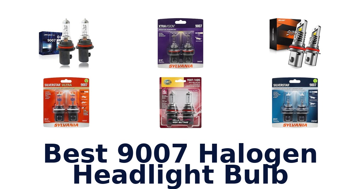Best 9007 Halogen Headlight Bulb