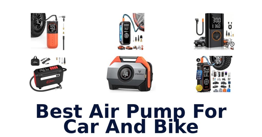 Best Air Pump For Car And Bike