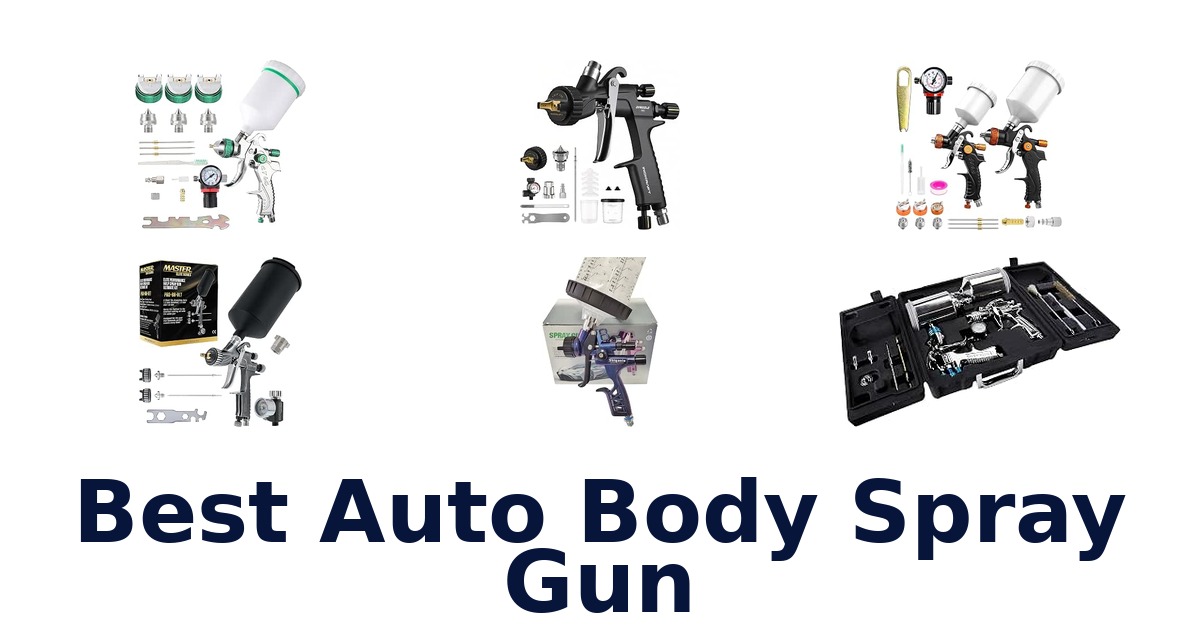 Best Auto Body Spray Gun