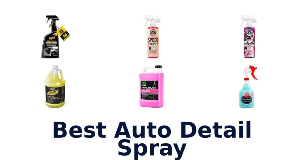 Best Auto Detail Spray
