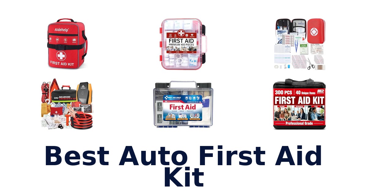 Best Auto First Aid Kit