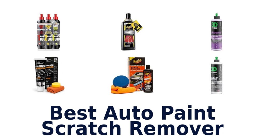 Best Auto Paint Scratch Remover