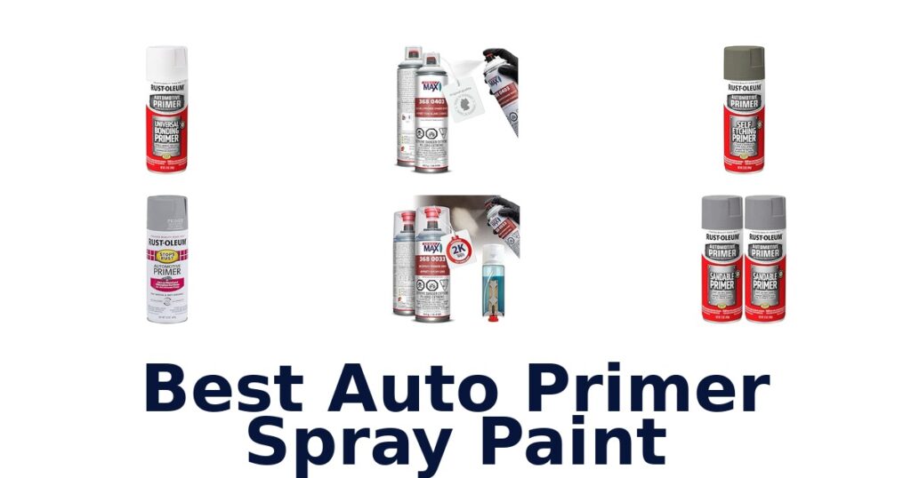 Best Auto Primer Spray Paint