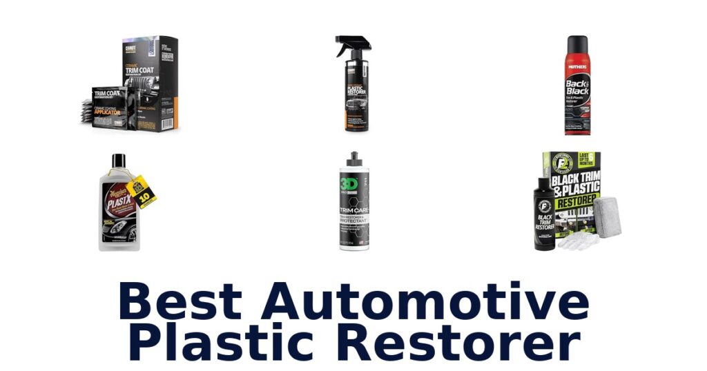 Best Automotive Plastic Restorer