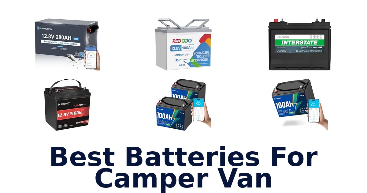 Best Batteries For Camper Van