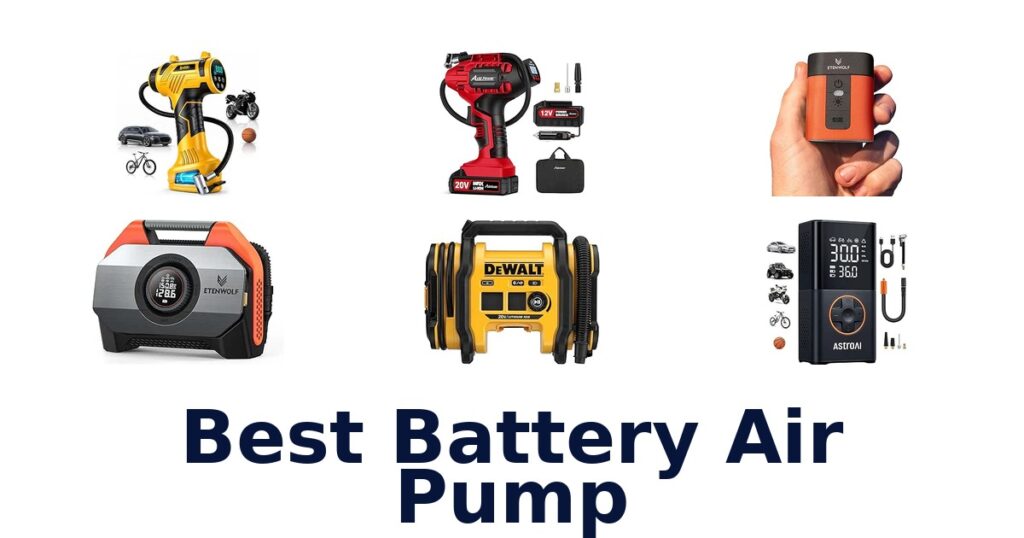 Best Battery Air Pump