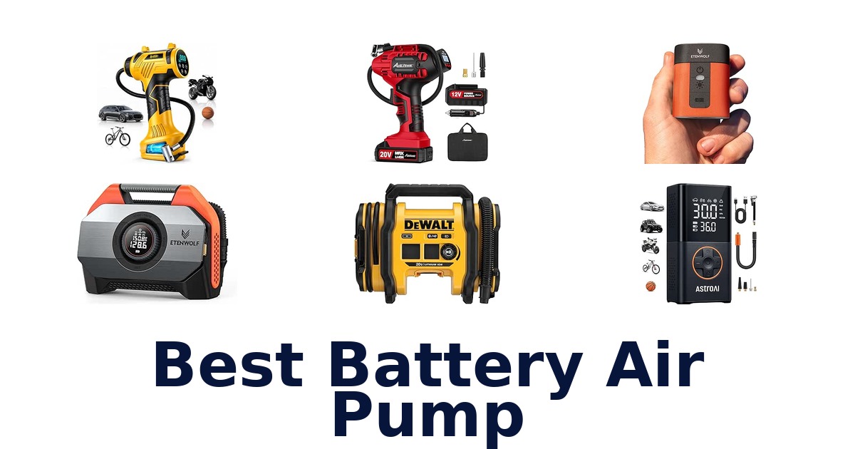 Best Battery Air Pump
