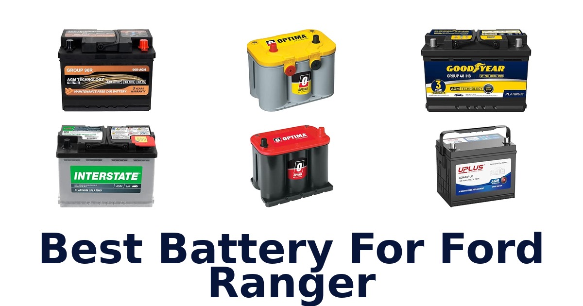 Best Battery For Ford Ranger