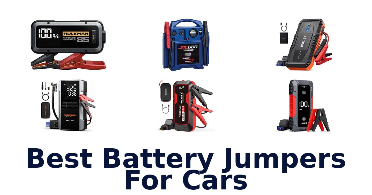 Best Battery Jumpers For Cars