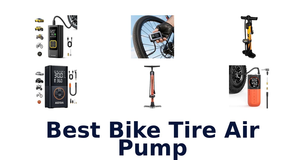 Best Bike Tire Air Pump