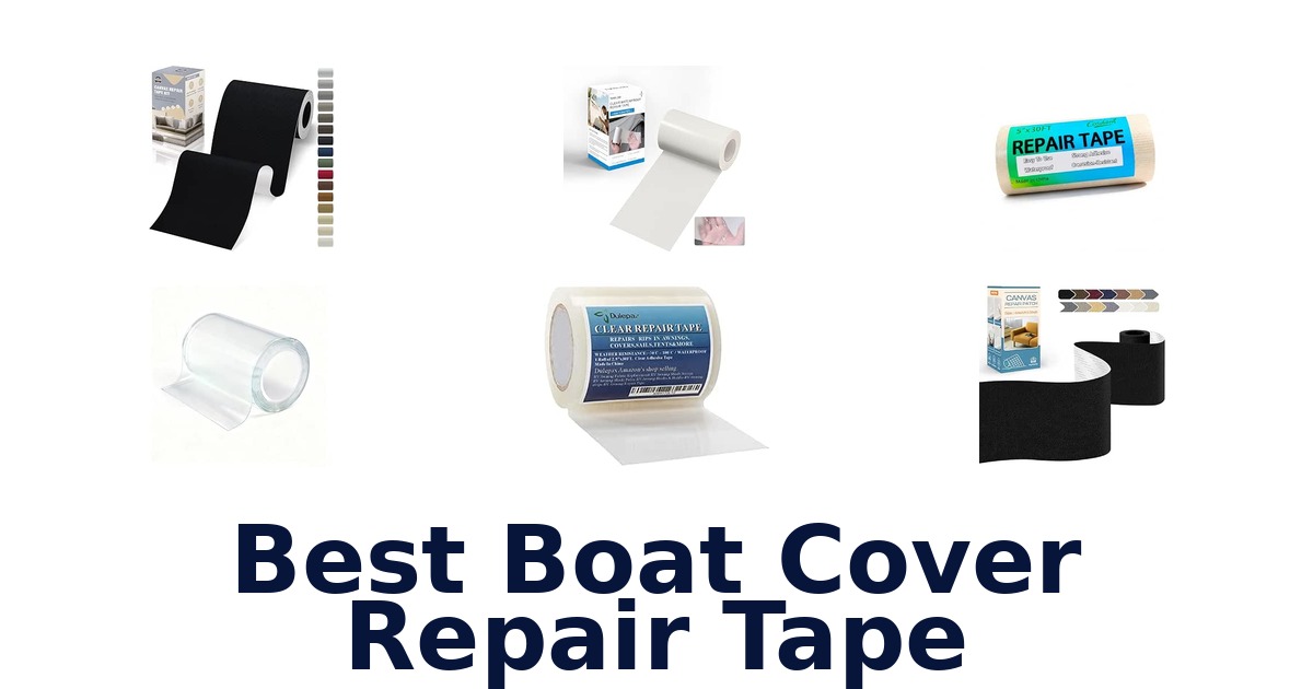Best Boat Cover Repair Tape