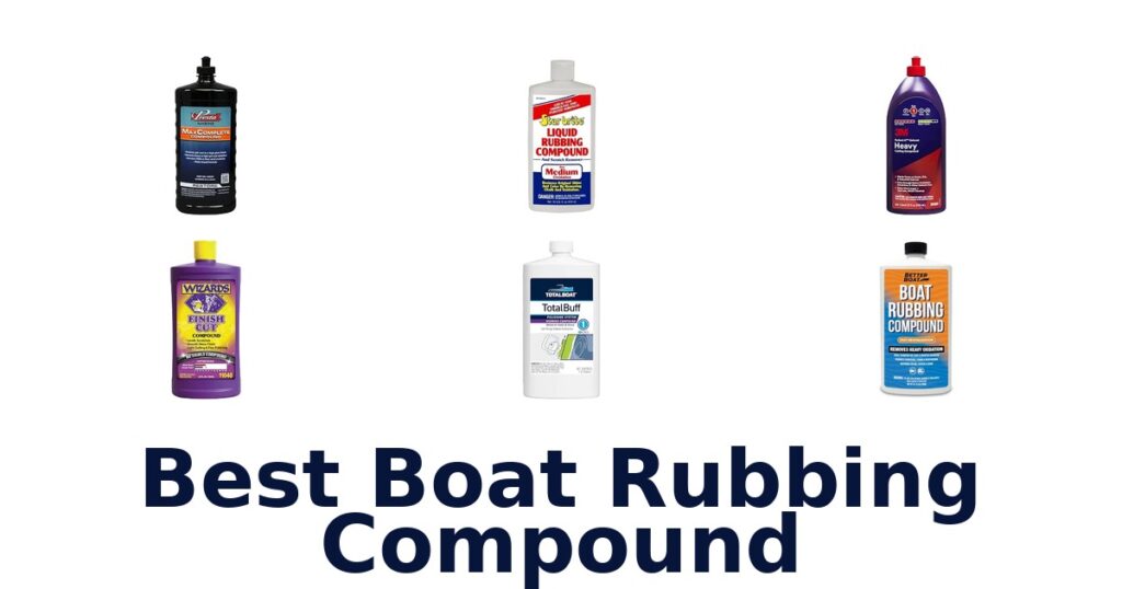 Best Boat Rubbing Compound